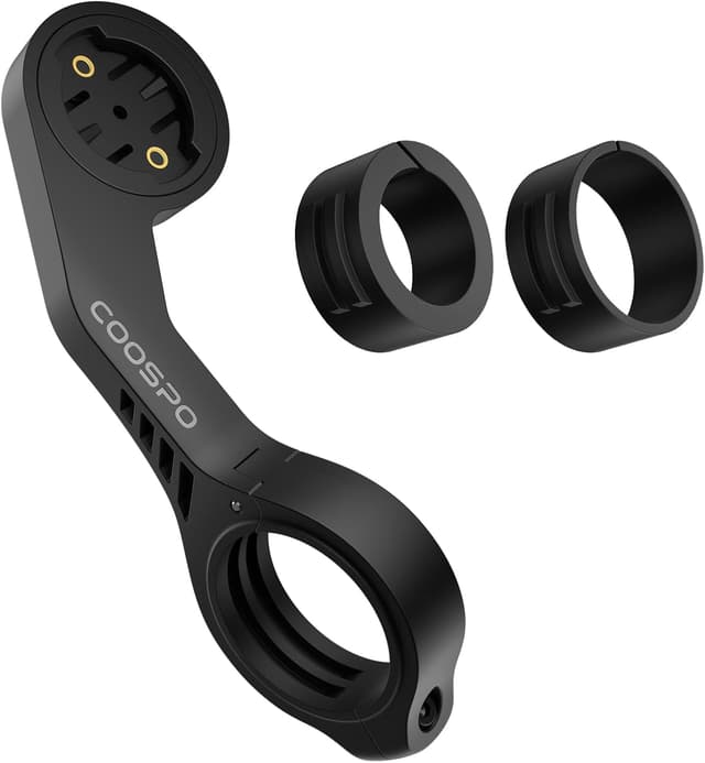 Detalle de CooSpo MT5 Out Front Bike Computer Mount Adapter for Garmin and CooSpo (25.4mm/31.8mm)