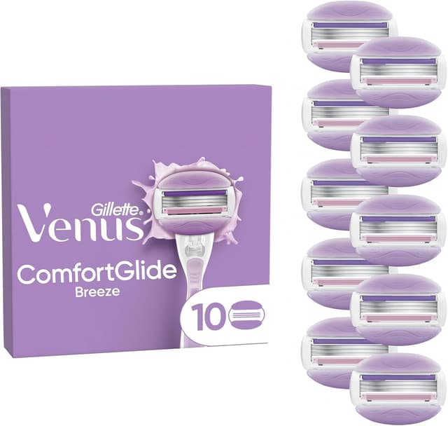 Detalle de Gillette Venus ComfortGlide Breeze 10 Ersatzklingen