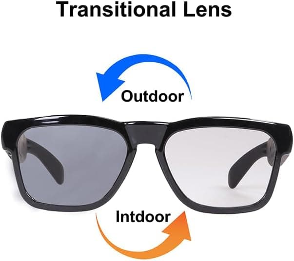 Detalle de AI translation smart glasses 164 languages