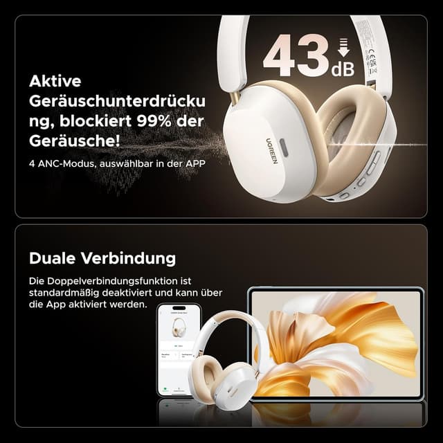 Thumbnail 3 de UGREEN Max5c Kabellose Kopfhörer