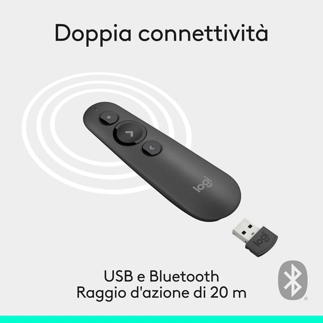 Detalle 2 de Logitech R500s telecomando presentazioni 20 m