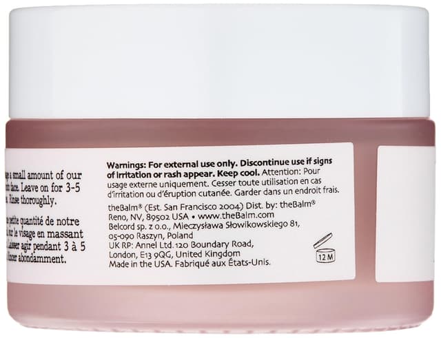 Detalle 1 de THE BALM „To The Rescue“ Gesichtsmaske (30 ml)