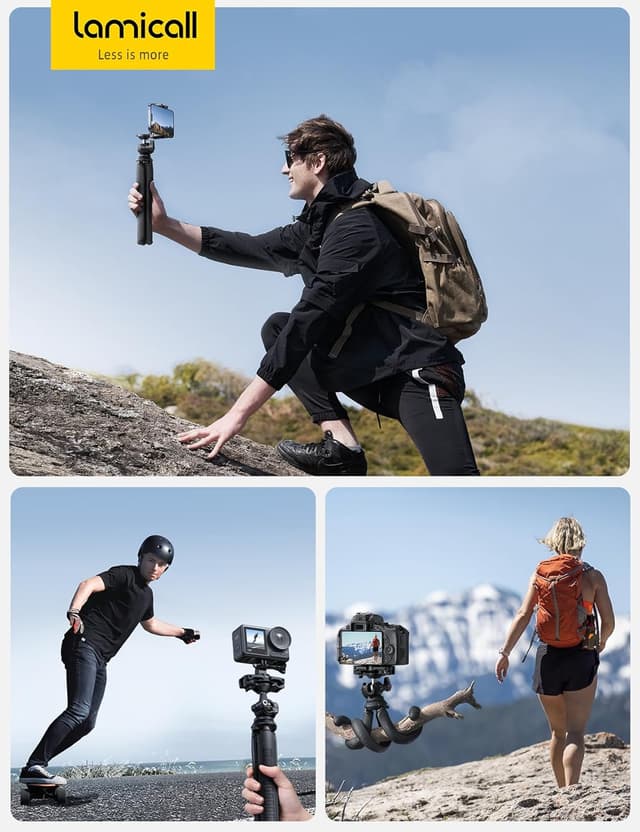 Thumbnail 6 de Lamicall Mobile Phone Tripod 360° mini stand