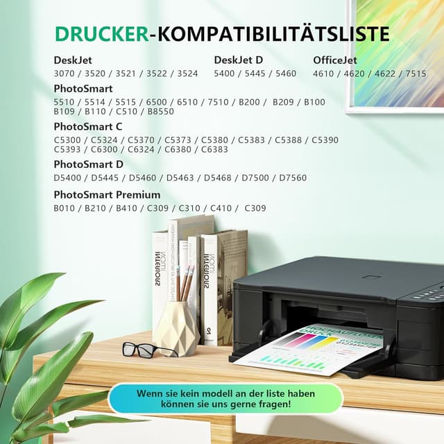 Detalle 2 de NewLift 364XL Multipack (4er-Pack) kompatible Druckerpatronen für HP 364 XL – schwarz, cyan, magenta, gelb