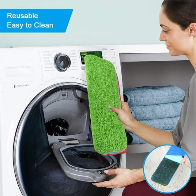 Thumbnail 4 de URAQT Microfiber Mop Cloth 3 Pack Replacement Pads