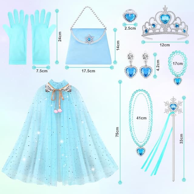 Thumbnail 1 de Vicloon Princess Cape Set 75cm