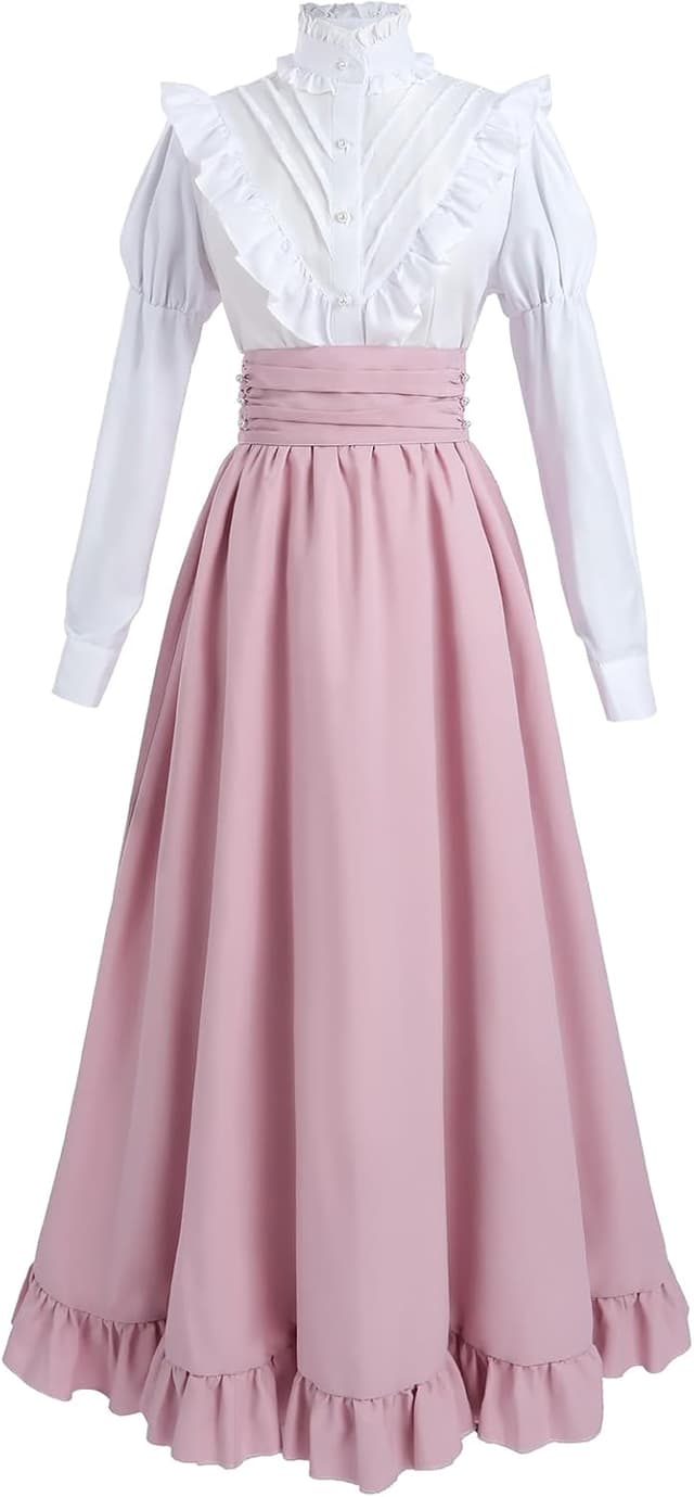 Thumbnail 6 de Fiamll Mittelalter Kleid Renaissance Kostüm Damen