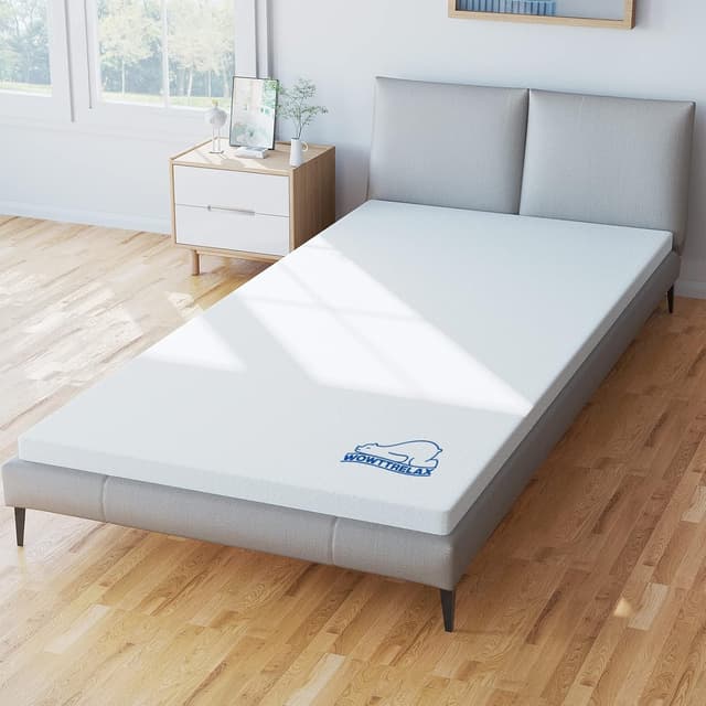 Thumbnail 5 de WOWTTRELAX Dual-Layer Memory Foam Topper 150x200x5cm