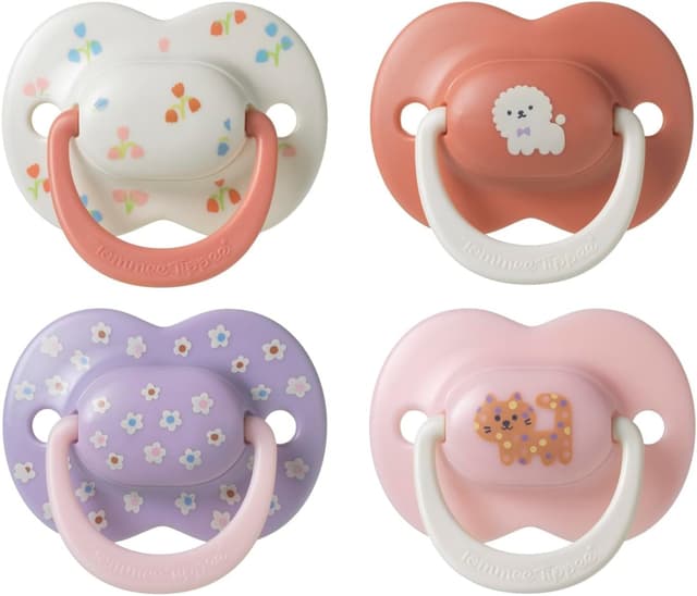 Detalle de Tommee Tippee Ultimate Fit Soother (6–18 Months) Orthodontic Dummy, Symmetrical Teat – 4 Pack, BPA-Free Silicone