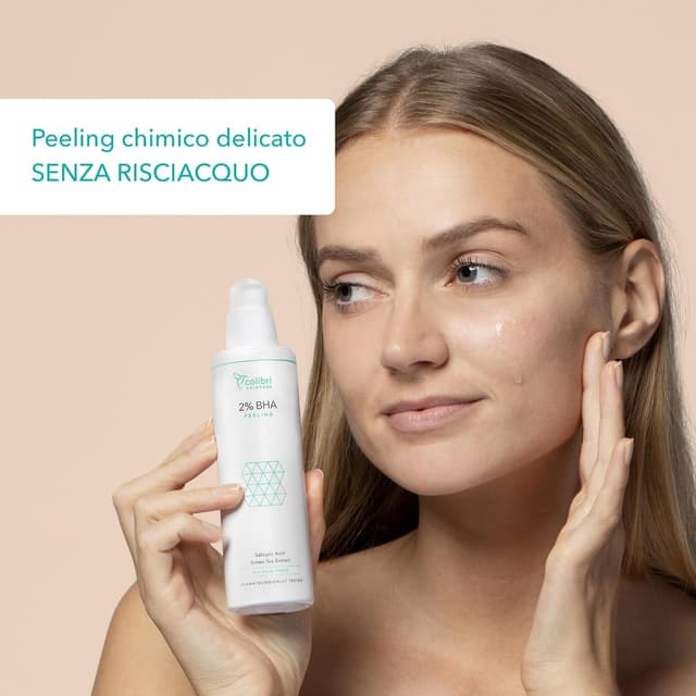 Detalle de colibri skincare 2% BHA Peeling viso chimico al 2% di acido salicilico (100 ml)
