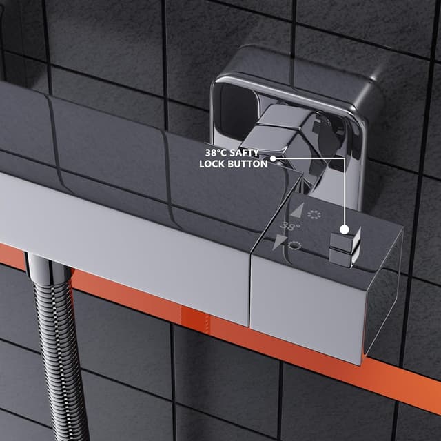 Detalle 2 de Miscelatore termostatico doccia 40% efficiente