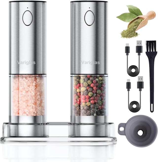 Imagen de Variglas 01S elektrische Pfeffermühlen 90 ml 🧂 en OfertitasTOP