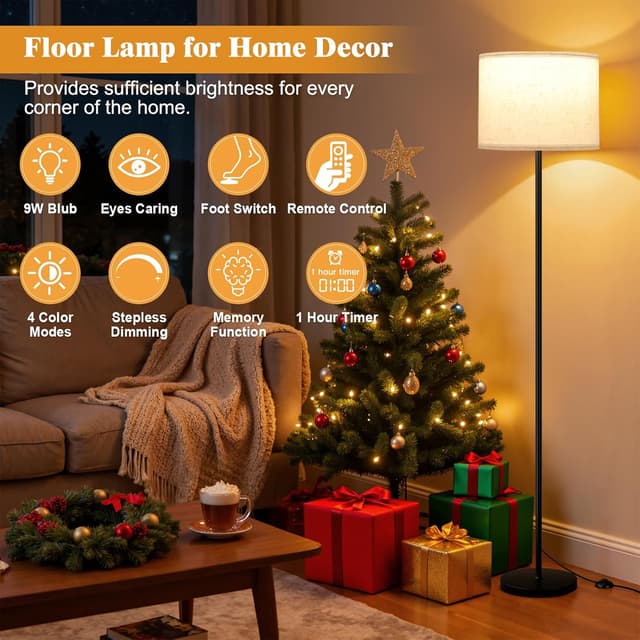 Thumbnail 3 de PreeOtti 60" floor lamp dimmable with remote