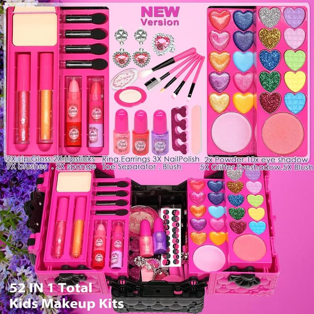 Detalle 2 de Kids Makeup Kit 52 PCS ๐