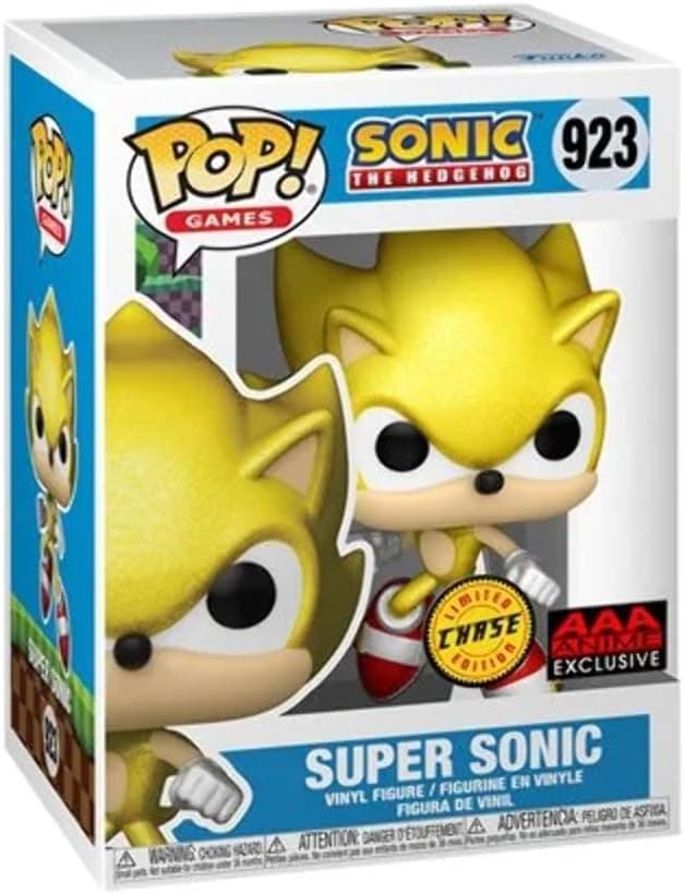 Detalle 2 de Funko POP Vinyl Sonic Super 9,5 cm