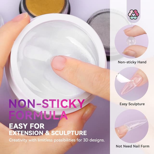 Detalle 2 de SAVILAND Solid Builder Nail Gel 60g Builder Gel ๐