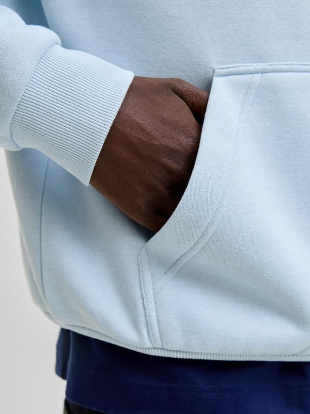 Thumbnail 6 de JACK & JONES Hoodie Plain Hoodie in felpa: basic morbida per il quotidiano