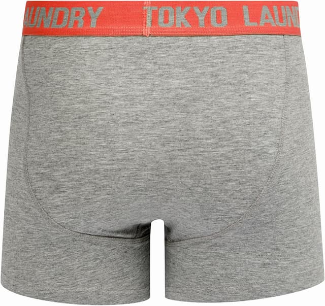 Detalle de Tokyo Laundry Men’s 2 Pack Gift Box Stretch Cotton Boxer Shorts Set