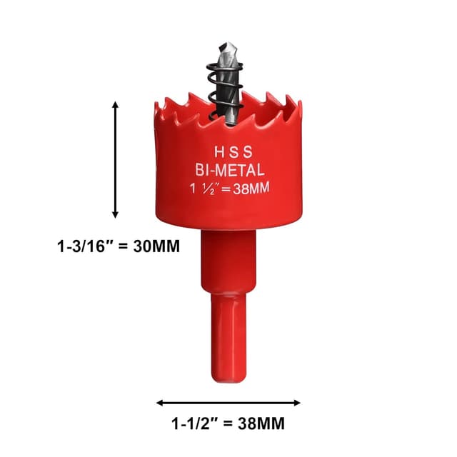 Detalle 2 de HOME COMPOSER Lochsäge 38 mm M42 Bi-Metall