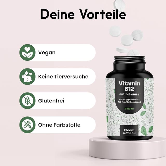 Thumbnail 3 de Vitamin B12 hochdosiert 400 Tabletten