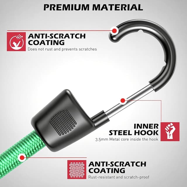 Thumbnail 2 de 60-Piece Bungee Cords Set