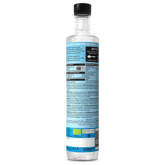 Detalle 2 de MCT-Öl Hunter & Gather Premium 500 ml