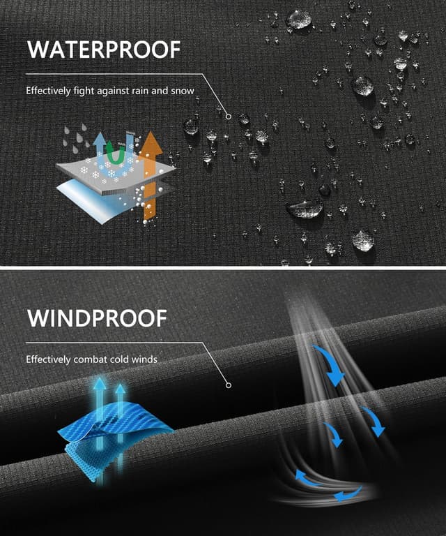 Thumbnail 3 de MAOYSSEN Men's Ski Jacket with Fleece Lining ⚙