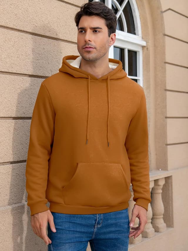 Thumbnail 6 de Vorvowry Felpa con Cappuccio Uomo Pile caldo