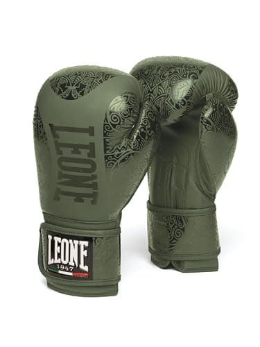 Detalle de LEONE 1947 Guantes de boxeo maoríes 16 oz 🥊