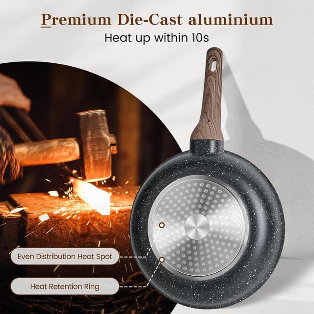 Thumbnail 4 de Terlulu 13‑piece nonstick cookware set