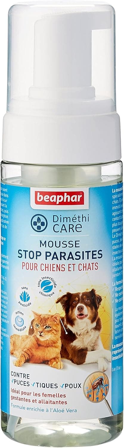 Detalle de Beaphar DIMÉTHICARE mousse 150ml contre puces