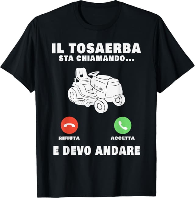Imagen de Maglietta Il Tosaerba sta chiamando en OfertitasTOP