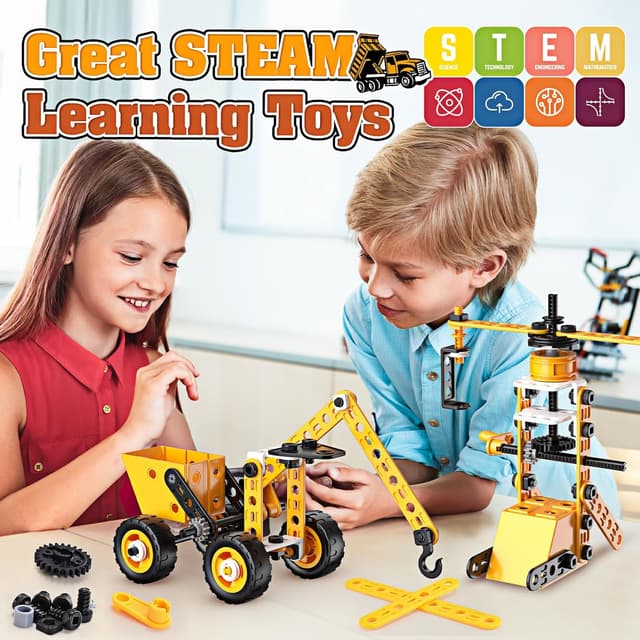 Detalle de iKidiki Giochi Bambini 8 in 1 100 pezzi STEM