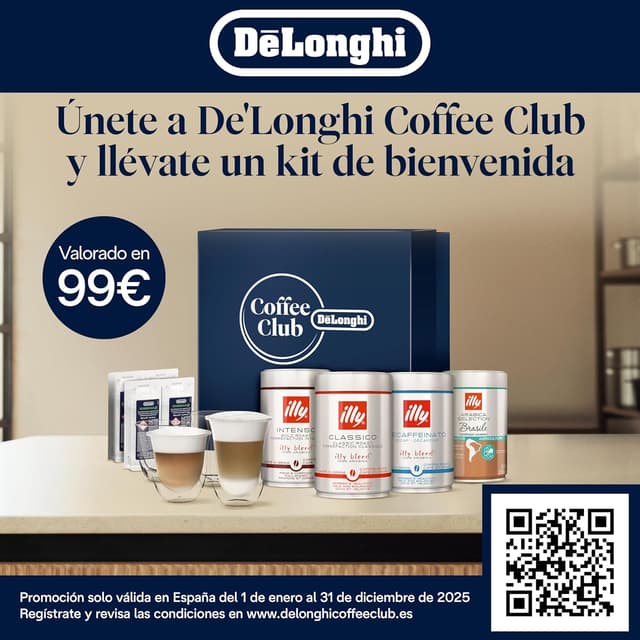 Thumbnail 1 de De'Longhi Rivelia EXAM440.55.W ☕ Cafetera Superautomática Compacta