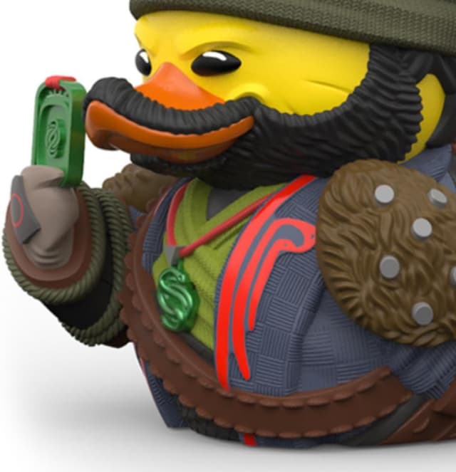 Detalle 2 de TUBBZ Boxed Edition „The Drifter“ Destiny 2 Sammler-Vinyl-Gummiente Figur in Display-Box