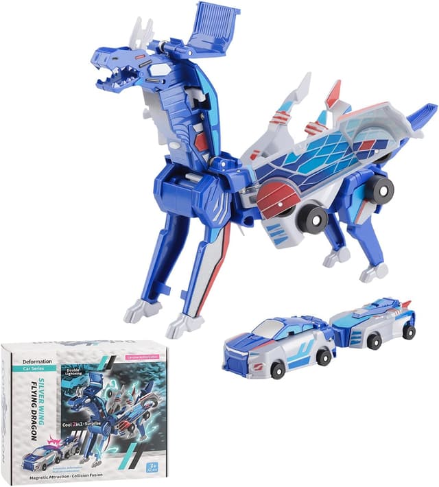 Imagen de CMANLNYK Robocrash Magnetic 2-in-1 Car Toy en OfertitasTOP