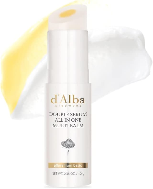 Detalle de d'alba Doble Sérum Multi bálsamo 3 en 1