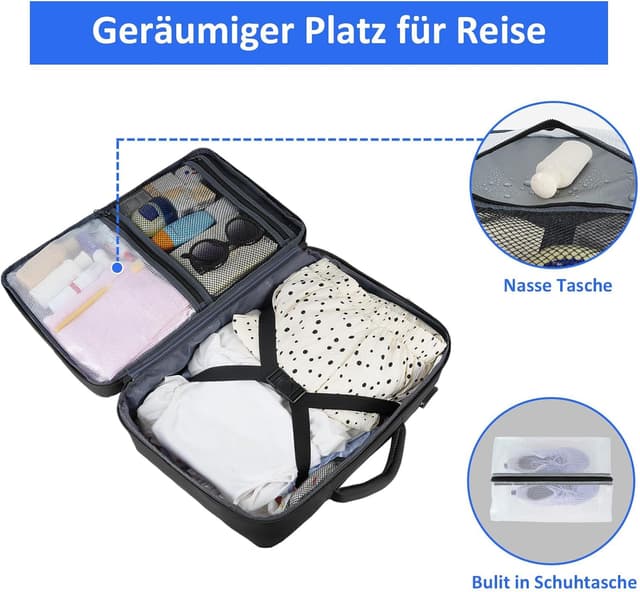 Detalle de Taygeer Ryanair 24L Handgepäck Rucksack