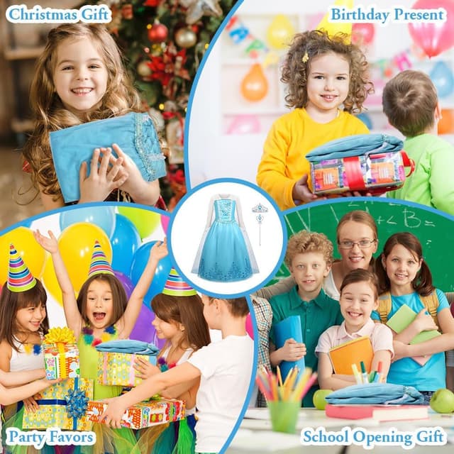 Thumbnail 6 de ACWOO Mädchen Kostüm Prinzessin 100 cm