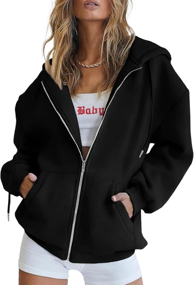 Detalle de PRETTYGARDEN 2026 Zip Up Hoodie