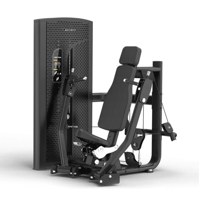 Detalle de Fitness Tech Press de pecho Pro Series