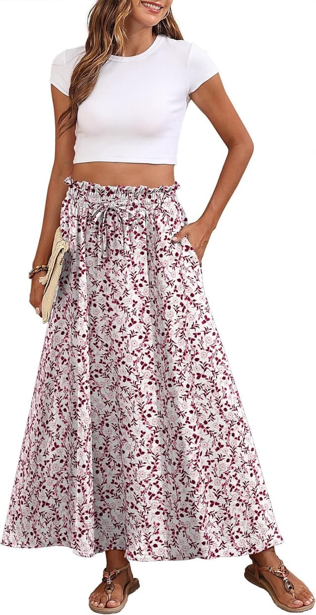 Thumbnail 6 de Askyes Maxi Skirt High Waisted 1 emoji