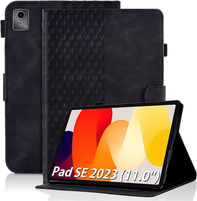 Detalle de Hülle für Xiaomi Redmi Pad SE 2023 (11 Zoll) – Smart-Folio mit Auto Sleep/Wake, Stifthalter & Kartensteckplätzen
