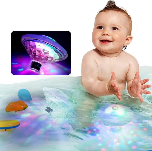 Thumbnail 4 de Caxmtu Schwimmende Pool-LED-Lampe 7 Modi