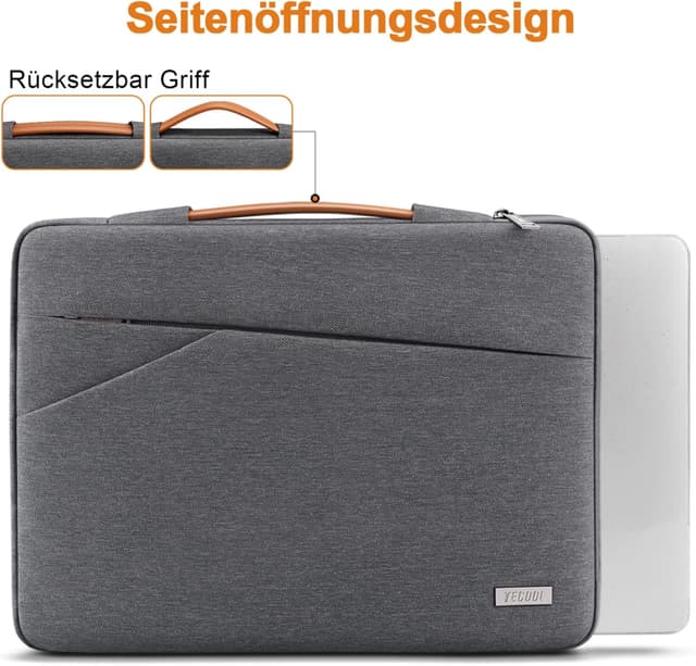 Thumbnail 6 de TECOOL 16 Zoll Laptoptasche für MacBook 💻