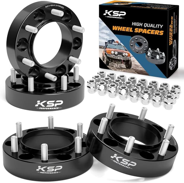 Detalle de KSP Wheel Spacers for Tacoma (Hubcentric, 6x5.5 / 6x139.7) - 4-Pack