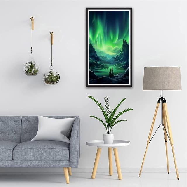 Thumbnail 1 de ZHUMUTO Diamond Painting 40x70 Aurora A
