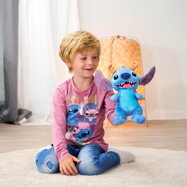 Detalle de Peluche Disney Stitch Simba 25 cm (6315870696) – douce pour les premiers mois