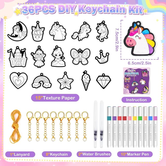 Thumbnail 6 de Craft kit 3D Aqua Puffs Unicorns