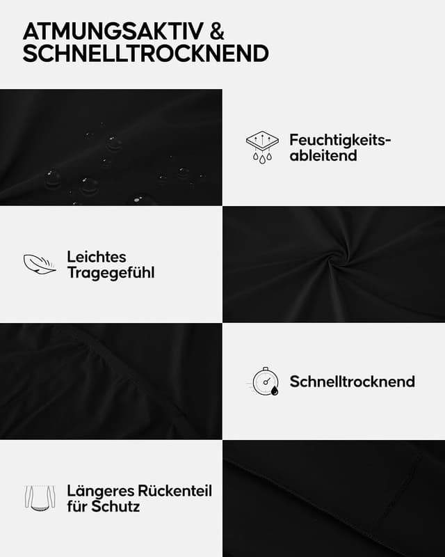 Detalle de DANISH ENDURANCE Kurzarm-Radtrikot Herren mit Reißverschluss und Taschen